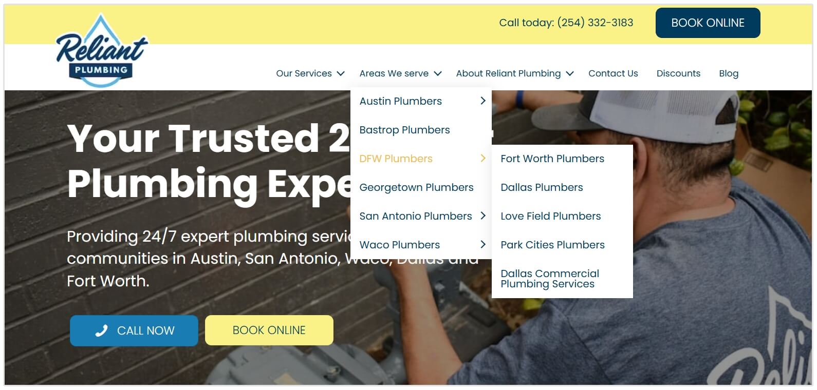 Lokalizacje Reliant Plumbing